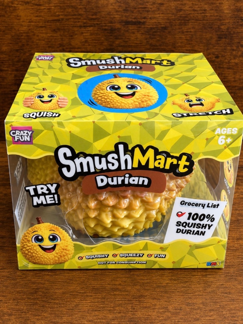 SmushMart Durian Squishy Stress Toy